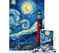 Teenagers 1000 Piece Jigsaw Puzzle Nighttime Navigator Jigsaw Puzzles 1000 Hands-on Game Great Gifts for Games Birthday Present (38x52cm)