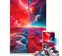 Teenagers 1000 Piece Jigsaw Puzzle Parallel Universe, Fun Games, Train Your Brain And Hands, Unique Challenge Game 38x52cm