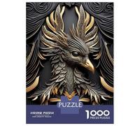 Teenagers 1000 Piece Jigsaw Puzzle Queen Phoenix Art Deco Jigsaw for Adults Toy Wall Decor For Family Fun Challenging Game Gifts 52x38cm/1000pcs