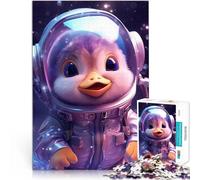 teenagers 1000 Piece Jigsaw Puzzle Space Baby Duck Trainieren Sie Ihr Gehirn und Ihre Hände für Heimdekoration75x50cm