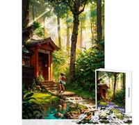 Teenagers 1000 Piece Jigsaw Puzzle The Lost Traveler Educational Game Improve Memory Educational Toy Decompressing Intellectual (38x26cm)