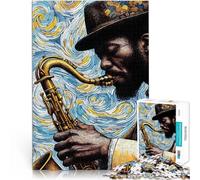 teenagers 1000 Piece Jigsaw Puzzle The Magic of Jazz 4 Handgeschwindigkeitswettbewerb Geschenk zum Geburtstag38x26cm