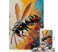 Teenagers 1000 Piece Jigsaw Puzzle The Stinging Wasp Impossible Game Analysis And Logic Home Decoration Toys Stress Reduction Gifts (50x75cm)