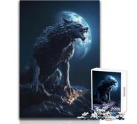 Teenagers 1000 Piece Jigsaw Puzzle The Werewolf Ideal for Cozy Downtime Fine Precision Die Cut Play Toy Size 38x26cm