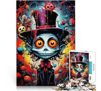 teenagers 1000 Piece Jigsaw Puzzle The World of Painted Fantasies Familienaktivität Lernspiel für Geburtstag, Weihnachten52x38cm