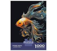 Teenagers 1000 Piece Jigsaw Puzzle Tiny Fish Teenager Puzzles DIY Toys Hand Speed Race Unique Birthday And Xmas Gifts 70x50cm/1000pcs