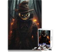 Teenagers 1000 Piece Jigsaw Puzzle Twilight Terror Ideal for Cozy Downtime Fine Precision Die Cut Play Toy Size 50x75cm