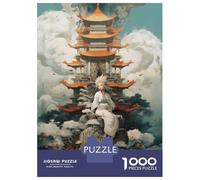 Teenagers 1000 Piece Jigsaw Puzzle White Haired Mytsic Jigsaw for Adults Family Game Home Decoration Unique Birthday And Xmas Gifts 52x38cm/1000pcs