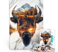 teenagers 1000 Piece Jigsaw Puzzle Wild Spirit of the Prairie Toy Intellectual Game 26x38cm A Work of Art for 14+