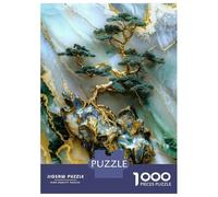 Teenagers 1000 Pieces Puzzle Abstract Bonsai Tree Jigsaws for Adults Brain Teaser Game Difficult Hard Challenging To Complete 52x38cm/1000pcs