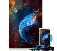 Teenagers 1000 Pieces Puzzle Beautiful Space Nebula Smooth Joint Fun Cognitive Fun Play Casual Game Time Festive Leisure Gift (50x75cm)