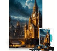 Teenagers 1000 Pieces Puzzle Big Ben Perfect Joint Game Cognitive Play Gift Restful Game Fun Birthday Activity (38x52cm)