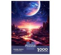 Teenagers 1000 Pieces Puzzle Celestial Wilderness Jigsaws for Adults Brain Teaser Game Difficult Hard Challenging To Complete 52x38cm/1000pcs