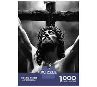 Teenagers 1000 Pieces Puzzle Christ Poster Catholic4 Jigsaws for Adults Brain Teaser Game Difficult Hard Challenging To Complete 38x26cm/1000pcs