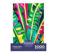 Teenagers 1000 Pieces Puzzle Colorful Tropical Chaos Adult Puzzles Brain Teaser Game Pattern Assembly Gifts for Friends And Family 38x26cm/1000pcs