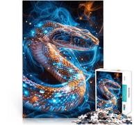 teenagers 1000 Pieces Puzzle Cosmic Celestial Snake Spielzeug für die ganze Familie Heimdekoration Spielzeug75x50cm