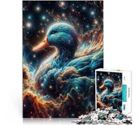 teenagers 1000 Pieces Puzzle Cosmic Nebula Duck Spielspielzeug als Familiengeschenk Geschenke für Freunde und Familie75x50cm