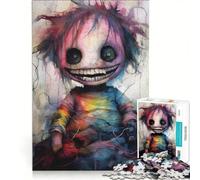 Teenagers 1000 Pieces Puzzle Cursed Craftwork, Brain Teaser Game, Difficult And Challenge, Deal As Gifts for The Whole Family 50x75cm