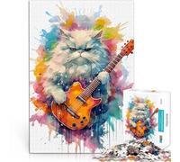teenagers 1000 Pieces Puzzle Cute persian cat Help the brain exercise addictive toys to cultivate patience great gift 26x38cm