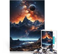 teenagers 1000 Pieces Puzzle Distant Vistas Herausforderndes Spielspielzeug Angebot als Geschenk für die ganze Familie38x26cm