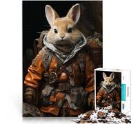 teenagers 1000 Pieces Puzzle Explorer Bunny Stressabbau Schwierige Herausforderung Geburtstagsgeschenk, Geschenke75x50cm