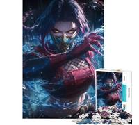 Teenagers 1000 Pieces Puzzle Gaming Dark Realms Girl Difficult And Challenge Family Activities Home Decoration Toys for 14+ Puzzle Game Offered (38x52cm)