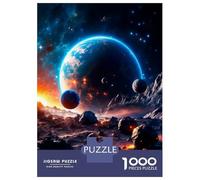 Teenagers 1000 Pieces Puzzle Gravitational Collision Jigsaws for Adults Brain Teaser Game Difficult Hard Challenging To Complete 38x26cm/1000pcs