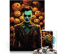 teenagers 1000 Pieces Puzzle Halloween artwork Hands-on Game 26x38cm for is ideal as a gift for the whole family for and Age 14 Years Up