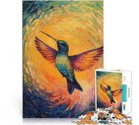 teenagers 1000 Pieces Puzzle Hummingbird in Flight Spielspielzeug als Familiengeschenk Perfekte Dekoration38x26cm