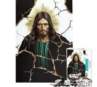 Teenagers 1000 Pieces Puzzle Jesus Christ Painting Difficult And Challenge Family Activities Home Decoration Toys for 14+ Puzzle Game Offered (50x75cm)