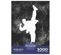 Teenagers 1000 Pieces Puzzle Karate 3 Jigsaws for Adults Brain Teaser Game Difficult Hard Challenging To Complete 52x38cm/1000pcs