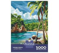 Teenagers 1000 Pieces Puzzle Los Haitises, Dominican Republic Adult Puzzles Brain Teaser Game Pattern Assembly Gifts for Friends And Family 70x50cm/1000pcs