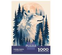 Teenagers 1000 Pieces Puzzle Mystic Timber Guardian Jigsaws for Adults Brain Teaser Game Difficult Hard Challenging To Complete 52x38cm/1000pcs