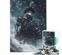 Teenagers 1000 Pieces Puzzle Ocean Battle Hands-on Game for Educational Game Challenge Toy Gifts for Women Men Home Decoration (Size 50x75cm)