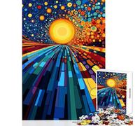 Teenagers 1000 Pieces Puzzle Original Pathway to Space Practical Game Suitable for Couples Toy Wall Decor Birthday Present,Travel Gifts, (50X75cm)