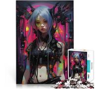 teenagers 1000 Pieces Puzzle Punk Girl No8 Stressabbau Staycation Zeit totschlagen Perfekte Dekoration38x26cm
