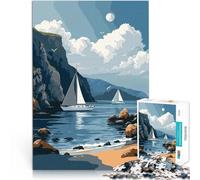 teenagers 1000 Pieces Puzzle Sailing Serenity Geschenke zum Suchbegriff: "Herausfordernde Spiele" Ein Kunstwerk38x26cm
