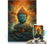 teenagers 1000 Pieces Puzzle Siddhartha Gautama Artwork Staycation: Zeit totschlagen Wohnkunstdekor38x26cm
