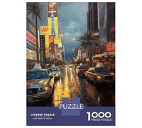 Teenagers 1000 Pieces Puzzle Sin City Las Vegas USA Jigsaws for Adults Brain Teaser Game Difficult Hard Challenging To Complete 70x50cm/1000pcs