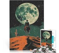 teenagers 1000 Pieces Puzzle Space Cowboy on Mars Anspruchsvoll, aber lustig und humorvoll Wichtelgeschenke75x50cm