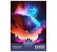 Teenagers 1000 Pieces Puzzle Stellar Dreamers Landscape Jigsaws for Adults Brain Teaser Game Difficult Hard Challenging To Complete 70x50cm/1000pcs
