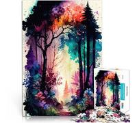 teenagers 1000 Pieces Puzzle Stranger nautre 2 Spielzeug für die ganze Familie mit passendem Poster und Quizblatt52x38cm