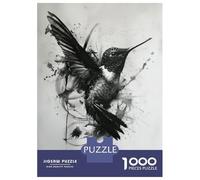 Teenagers 1000 Pieces Puzzle The Hummingbird Jigsaws for Adults Brain Teaser Game Difficult Hard Challenging To Complete 70x50cm/1000pcs