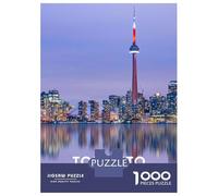 Teenagers 1000 Pieces Puzzle TORONTO 8 Jigsaws for Adults Brain Teaser Game Difficult Hard Challenging To Complete 52x38cm/1000pcs
