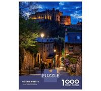 Teenagers 1000 Pieces Puzzle Vennel Steps In Edinburgh Jigsaws for Adults Brain Teaser Game Difficult Hard Challenging To Complete 70x50cm/1000pcs