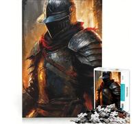 Teenagers 1000 Pieces Puzzle Warrior of The Darkness Educational Games Birthday Present Artists Collection Fine Art 50x75cm