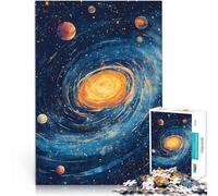 teenagers 2000 Piece Jigsaw Puzzle Cosmic Spiral Galaxy Stressabbau-Spielzeug Künstlersammlung, Bildende Kunst70x100cm