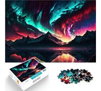teenagers 2000 Piece Jigsaw Puzzle Full color in landscapes Analyse und Logik mit passendem Poster und Quizblatt70x100cm