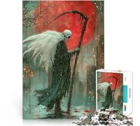 teenagers 2000 Piece Jigsaw Puzzle Grim Reaper in Snow Schwierig und herausfordernd Tolle Geschenke und Spielzeuge70x100cm
