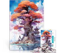 teenagers 2000 Piece Jigsaw Puzzle Mystical big tree Staycation: Zeit totschlagen einzigartiges Herausforderungsspiel70x100cm